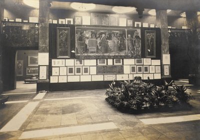 Edward Burne-Jones Memorial Exhibition v New Gallery od Frederick Hollyer