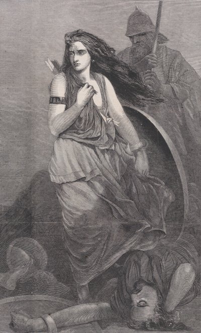Dar-Thula, z Illustrated London News, 27. července 1861. od Frederick James Smyth