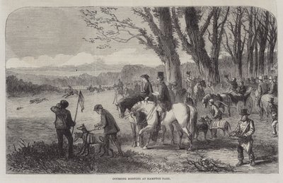 Coursingové setkání v Hampton Parku od Frederick John Skill