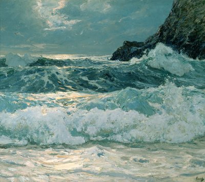 Breakers at Floodtide od Frederick Judd Waugh