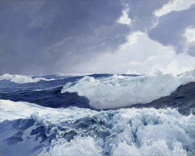 Střední oceán od Frederick Judd Waugh