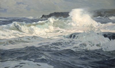 Southwesterly Gale, St. Ives, 1907. od Frederick Judd Waugh