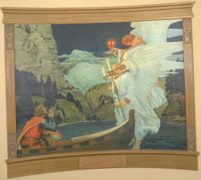 Rytíř svatého grálu, ca. 1912. od Frederick Judd Waugh