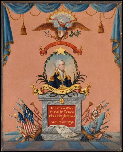 Americká hvězda George Washington, ca. 1803. od Frederick Kemmelmeyer