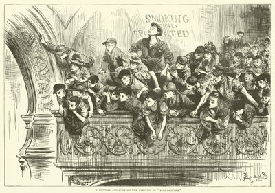 Kritické publikum na téma step-dance od Frederick L. Bernard