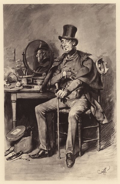 Kapitán Costigan (litografie) od Frederick L. Bernard
