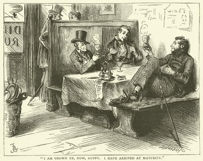 Ilustrace pro Bleak House od Frederick L. Bernard