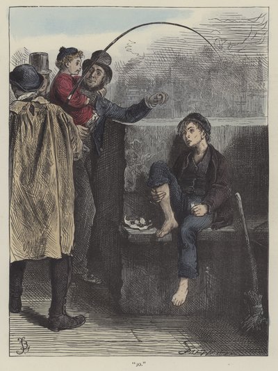 Ilustrace pro Bleak House od Frederick L. Bernard