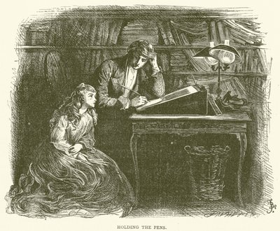 Ilustrace pro Davida Copperfielda od Frederick L. Bernard