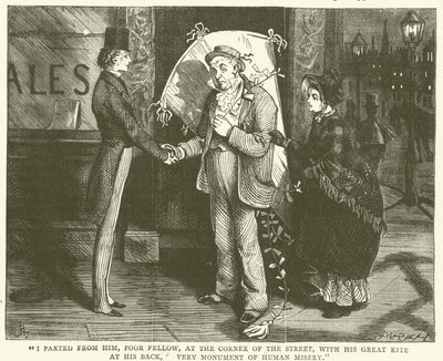 Ilustrace pro Davida Copperfielda od Frederick L. Bernard