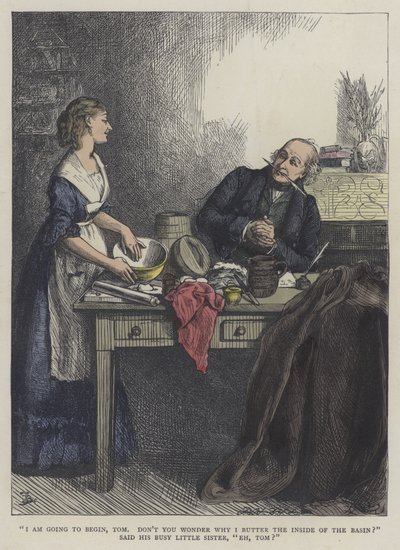 Ilustrace pro Martina Chuzzlewita od Frederick L. Bernard
