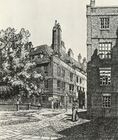 Cliffords Inn v City of London, 1903, 1934. od Frederick Landseer Maur Griggs
