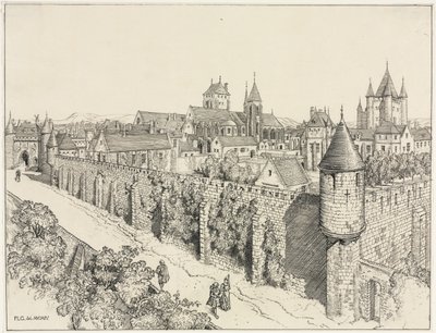 Chrám, Paříž od Frederick Landseer Maur Griggs