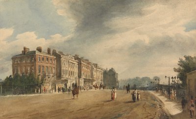 Apsley House a Piccadilly ... z Hyde Park Corner od Frederick Nash