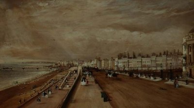Nábřeží, Brighton od Frederick Nash