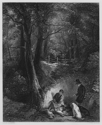 Strana obálky, z obrázku v galerii Vernon (rytina) od Frederick Richard Lee