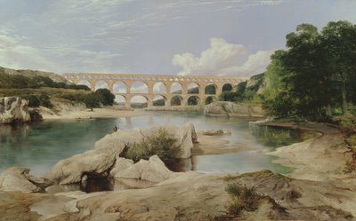 Pont du Gard, 1862 od Frederick Richard Lee