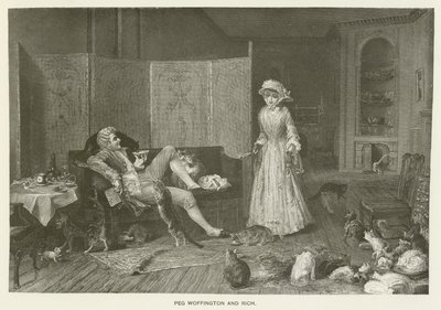 Peg Woffingtonová a Rich od Frederick Smallfield