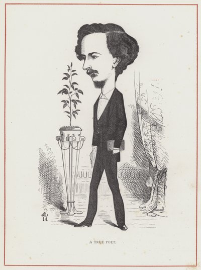 Algernon Charles Swinburne, básník od Frederick Waddy