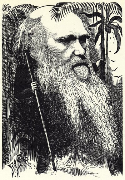 Charles DARWIN od Frederick Waddy
