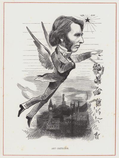 John Ruskin, umělecká kritika od Frederick Waddy