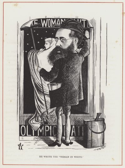 Wilkie Collins, Žena v bílém od Frederick Waddy