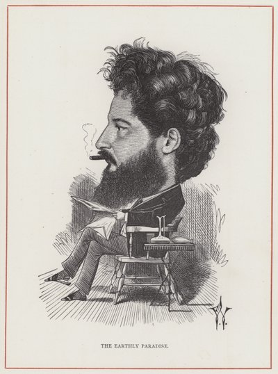 William Morris, Pozemský ráj od Frederick Waddy