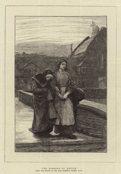 Harbor of Refuge od Frederick Walker
