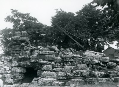Budova ElandAntelope Paddock v londýnské zoo, červen 1924 od Frederick William Bond