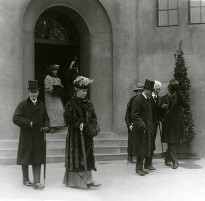 King George V a Queen Mary v londýnském Zoo Aquarium, 1924 od Frederick William Bond