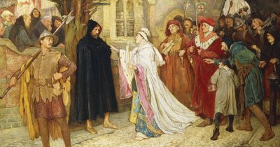 Pokání vévodkyně z Gloucesteru, 1902 od Frederick William Davis