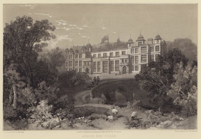 Audley End, Essex od Frederick William Fairholt