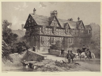 Pitchford Hall, Shropshire od Frederick William Hulme