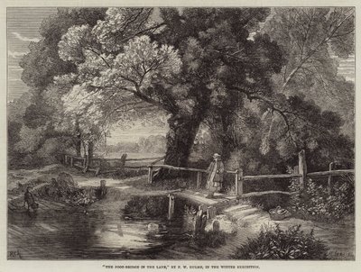 Lávka v uličce od Frederick William Hulme