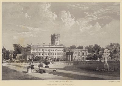 Trentham Hall, Staffordshire od Frederick William Hulme