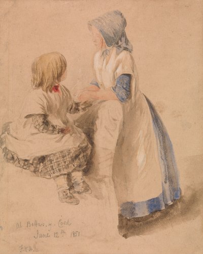 Velšské děti od Frederick William Hulme