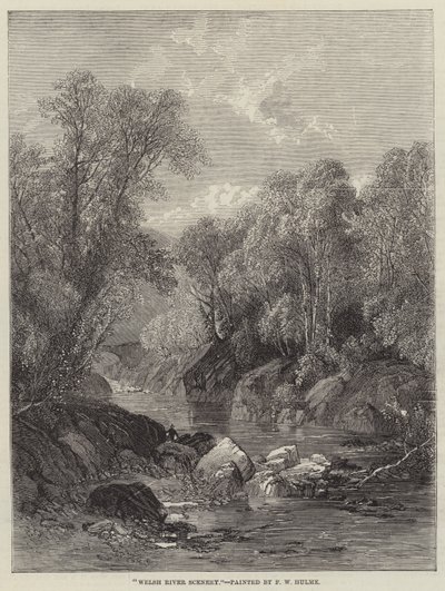 Krajina řeky Welsh od Frederick William Hulme