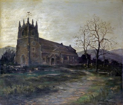 Kostel Old Oldham od Frederick William Jackson