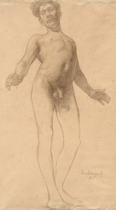 Stojící mužský akt, 1885. od Frederick William MacMonnies