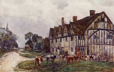 Dům s pěti štíty, Long Itchington od Frederick William Newton Whitehead