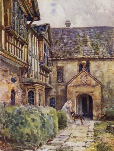 Malý Wolford Manor-House od Frederick William Newton Whitehead