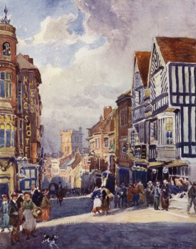 Peeping Tome, Coventry od Frederick William Newton Whitehead