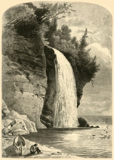 "Stříbrná kaskáda", 1872. od Frederick William Quartley