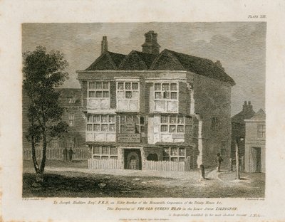 Hlava staré královny, Islington od Frederick Wilton Litchfield Stockdale