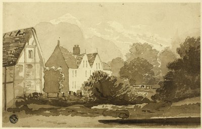 Vesnice od Frederick Wilton Litchfield Stockdale
