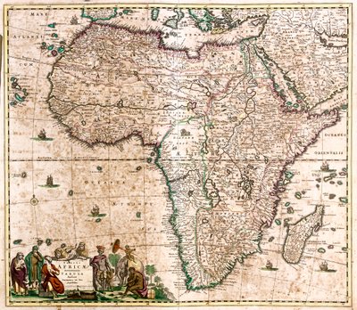 Afrika od Frederick de Wit