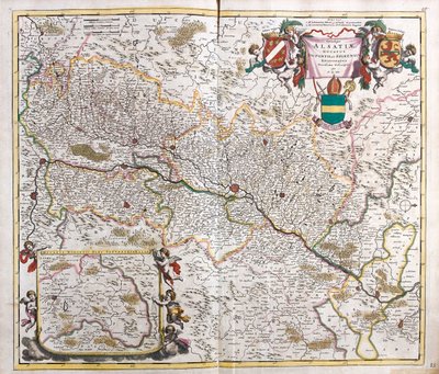 Alsasko, Francie od Frederick de Wit