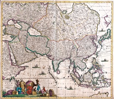 Asia od Frederick de Wit