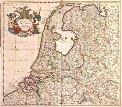 Belgie a Holandsko od Frederick de Wit