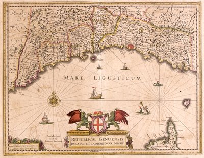 Ligurie, Itálie od Frederick de Wit